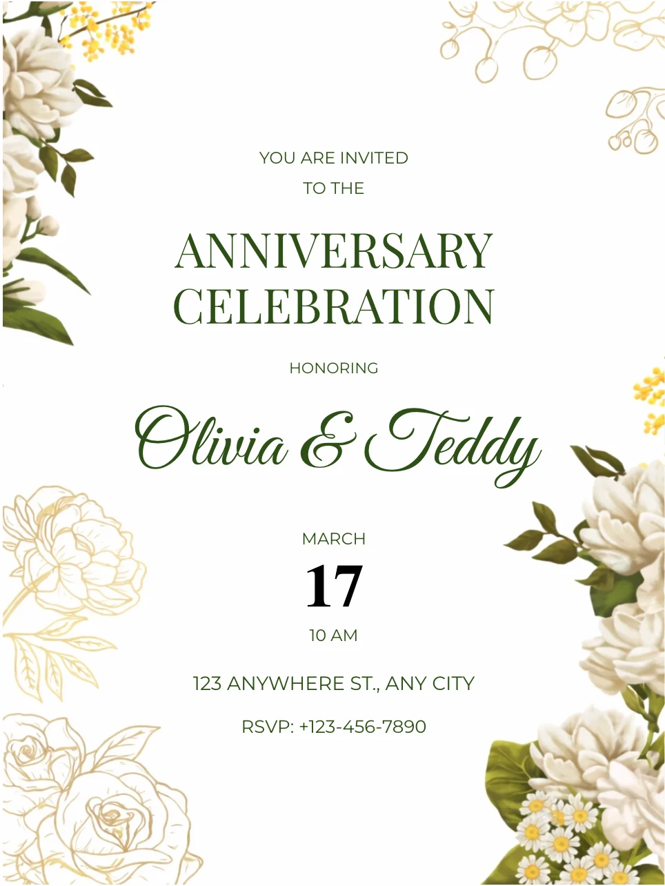 Anniversary Template 4