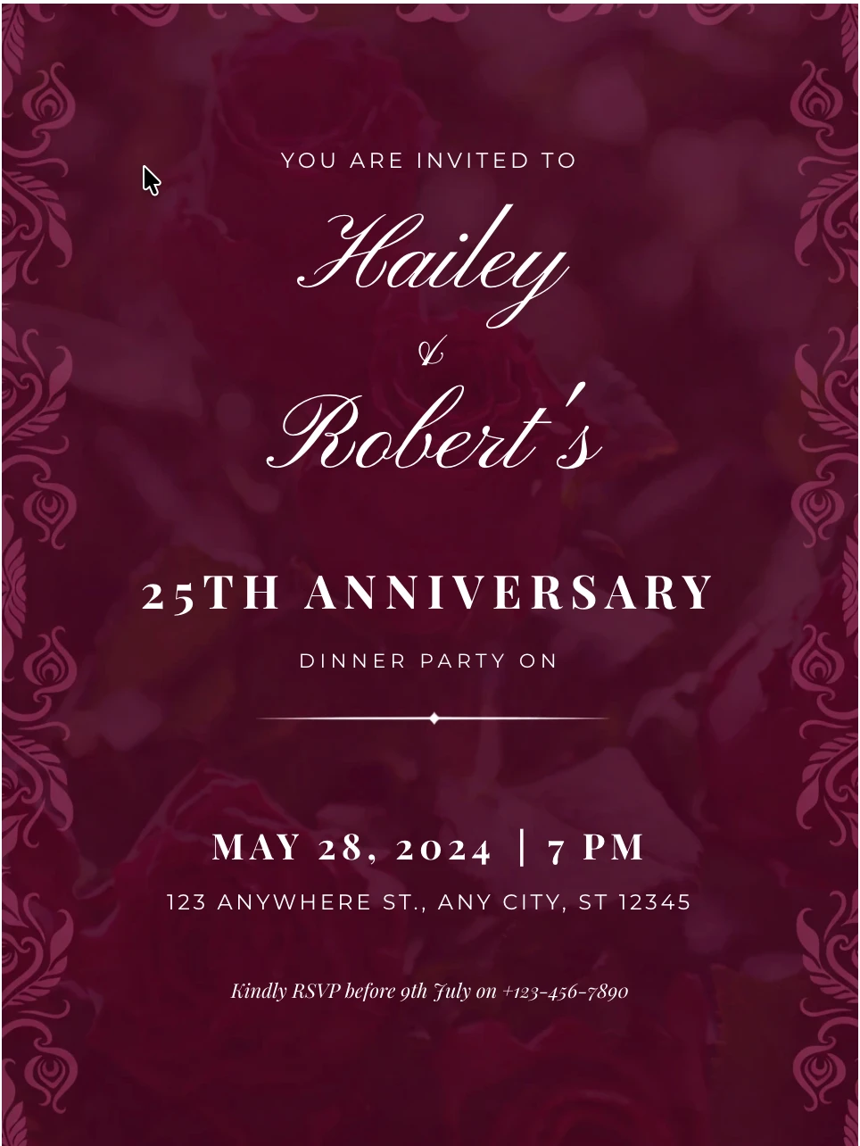 Anniversary Template 5