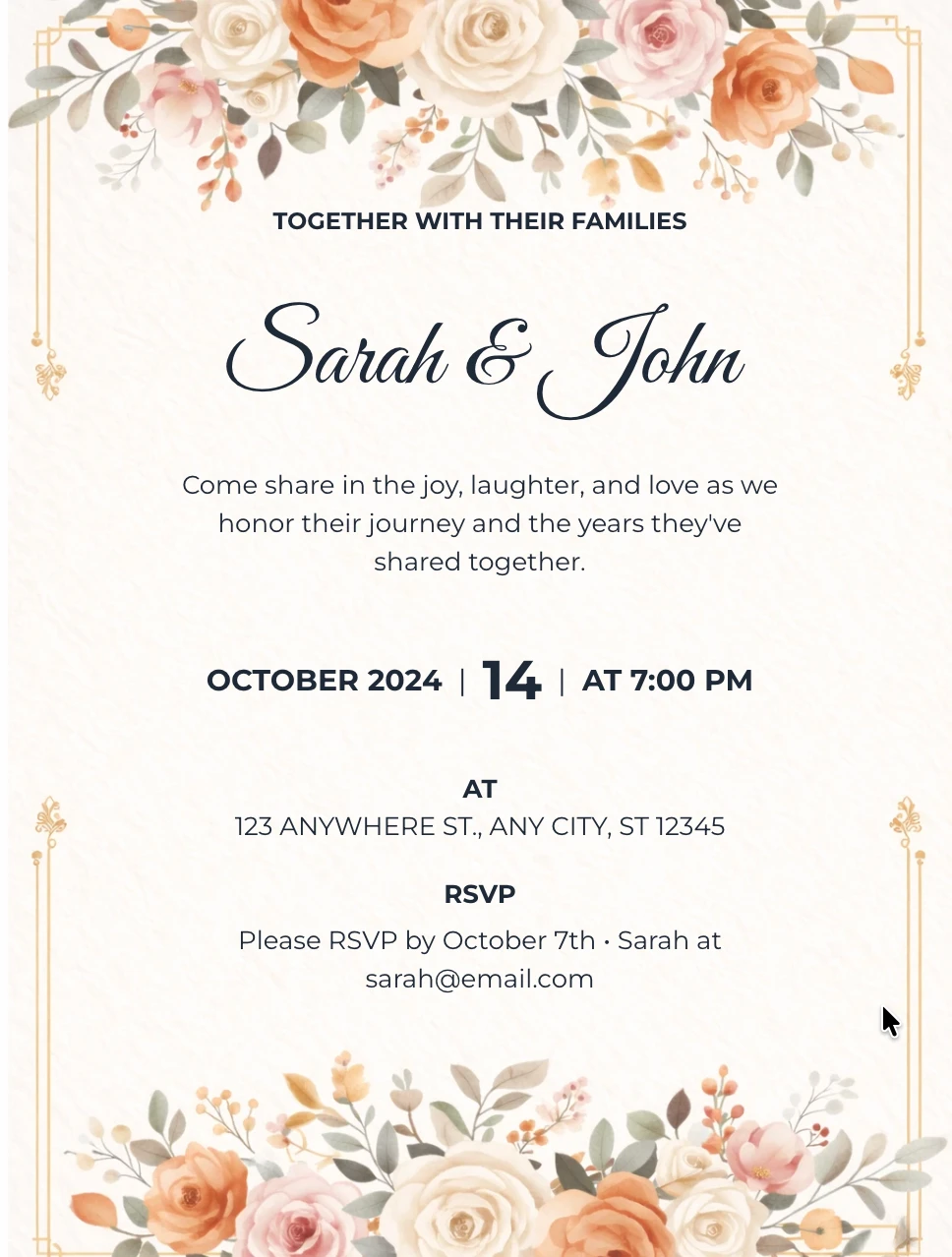 Anniversary Template 7