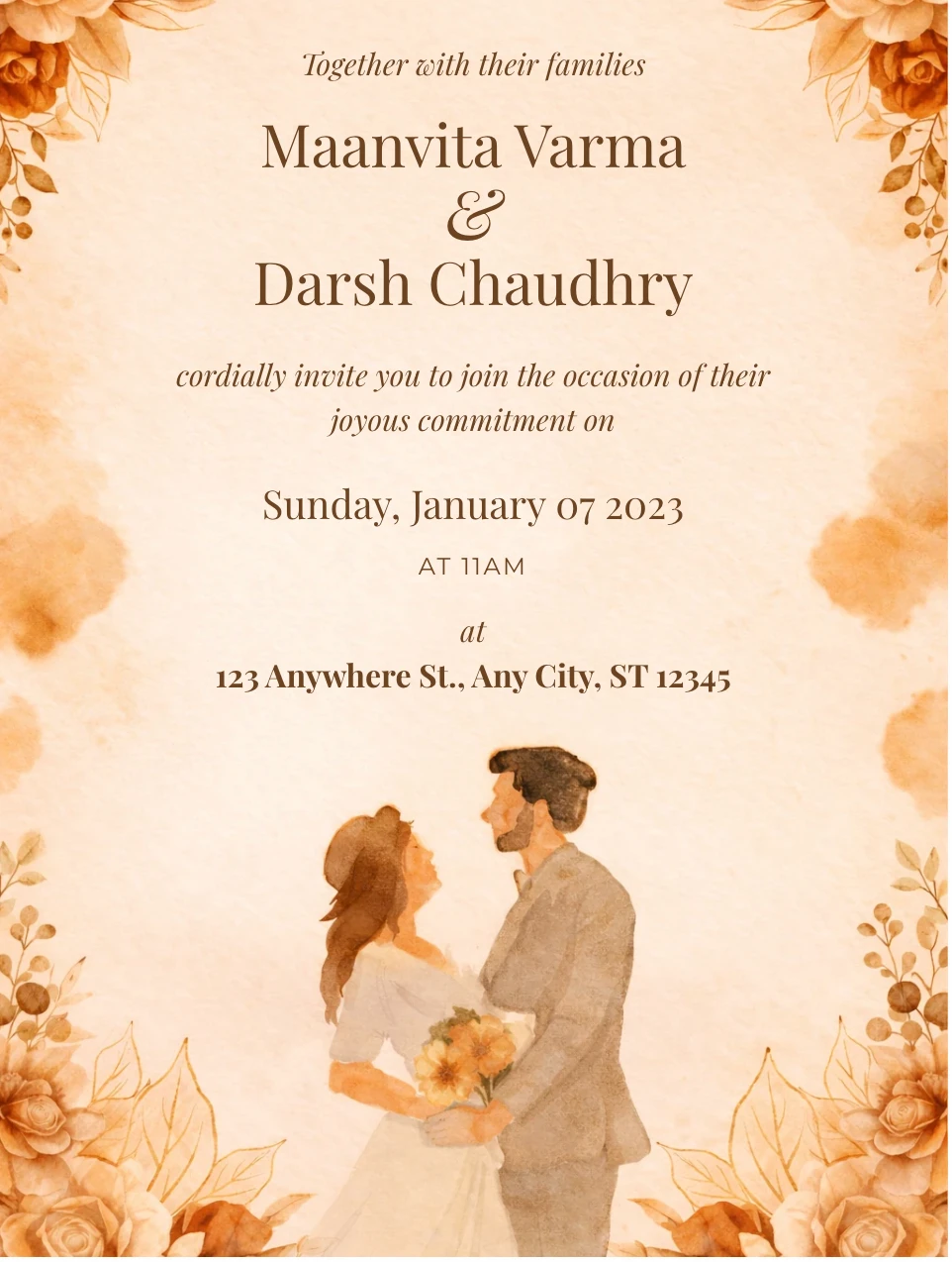 Reception Template 2