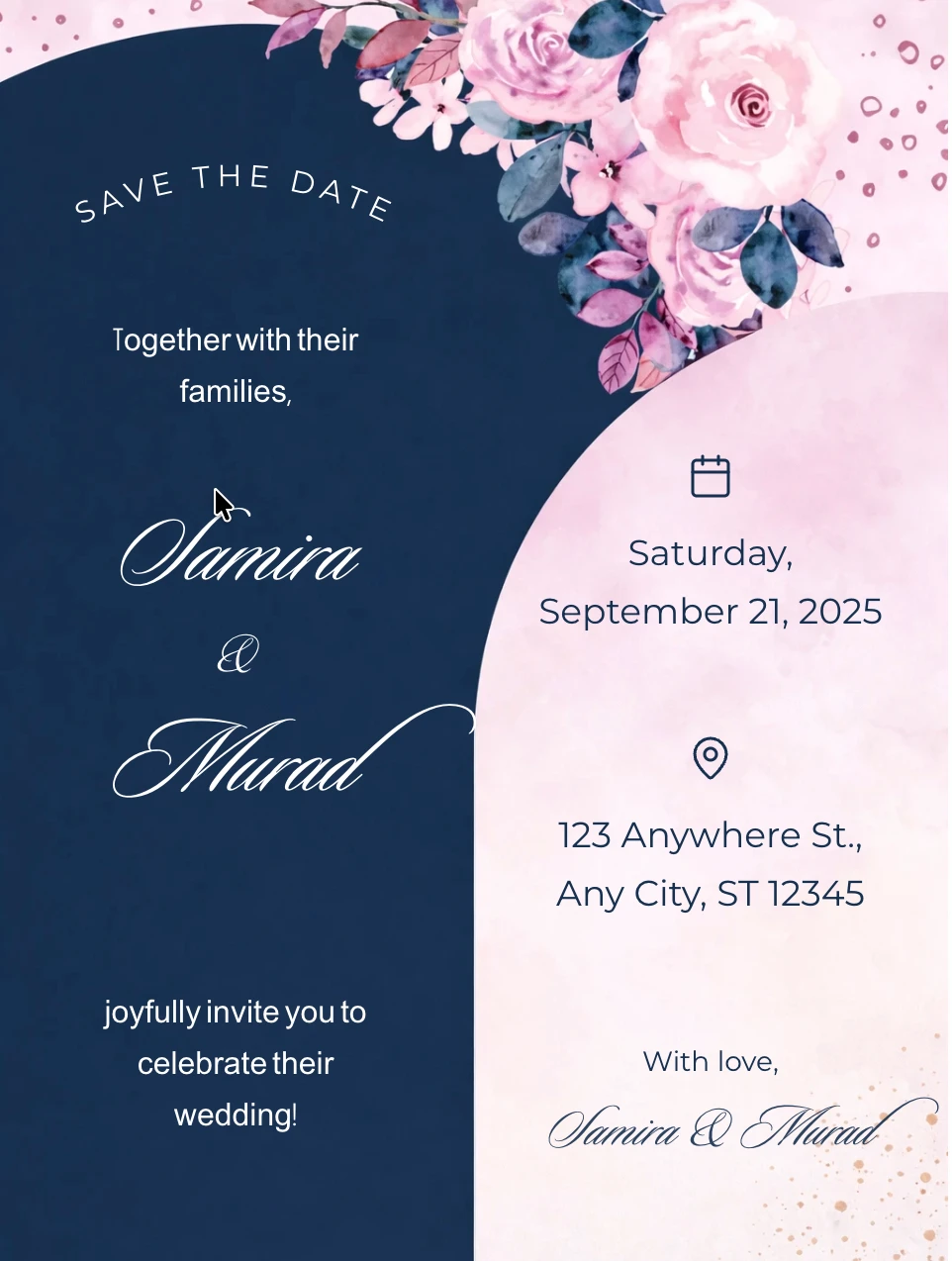 Reception Template 7